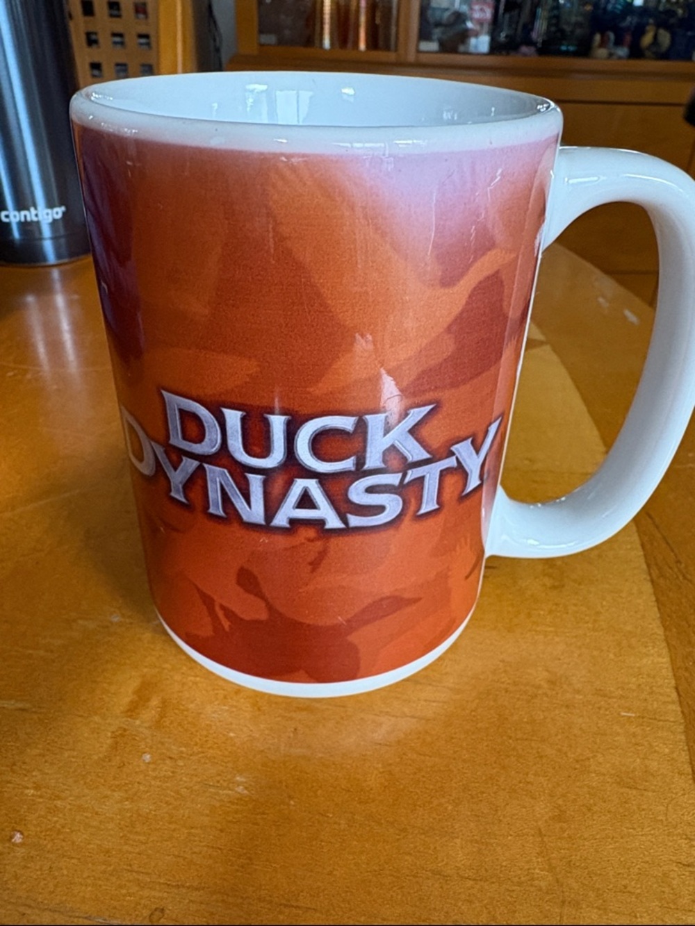 Duck Dynasty Orange Ceramic Coffee Mug